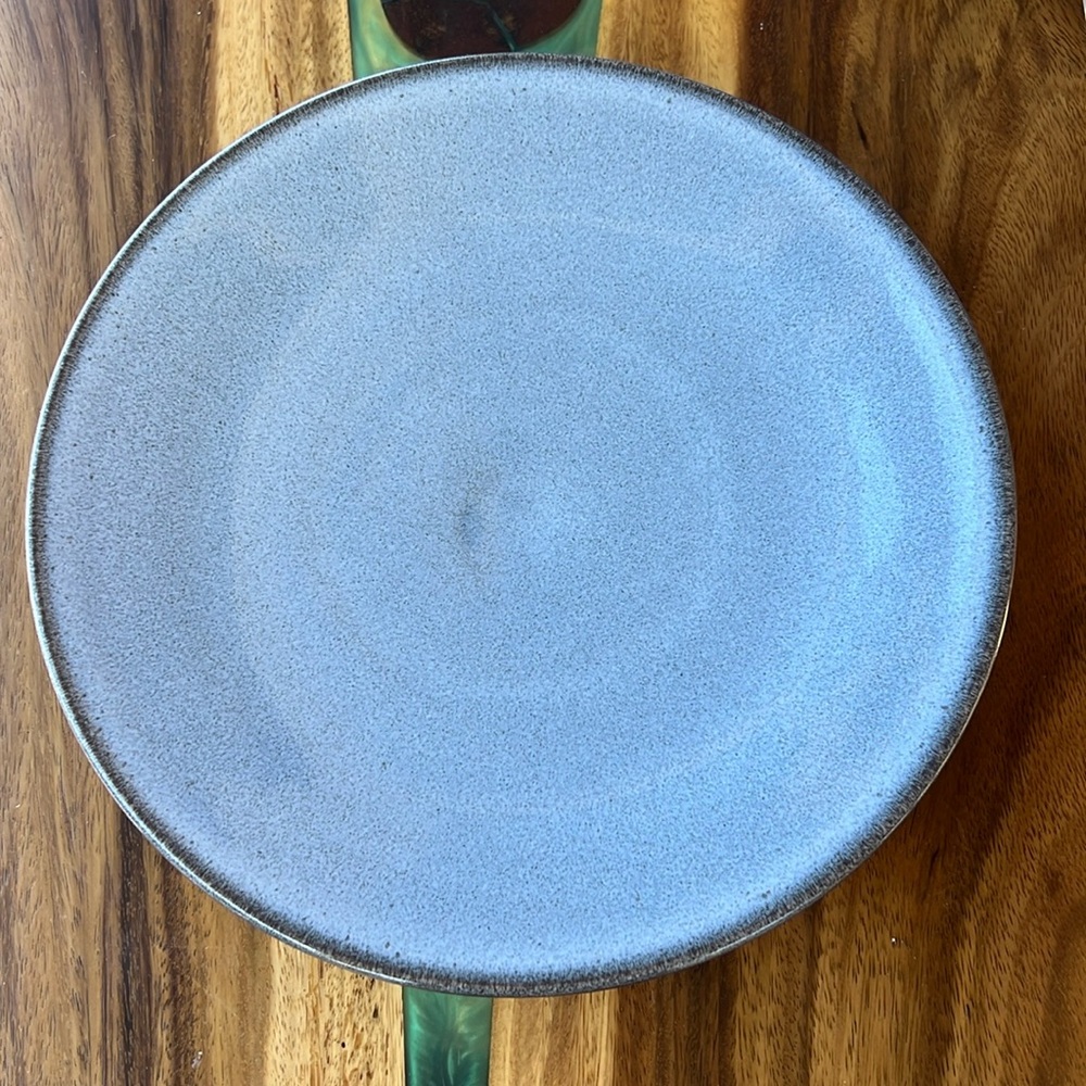 Tourron Gris Ecorce - 2 - Dinner Plates - France - Set 1